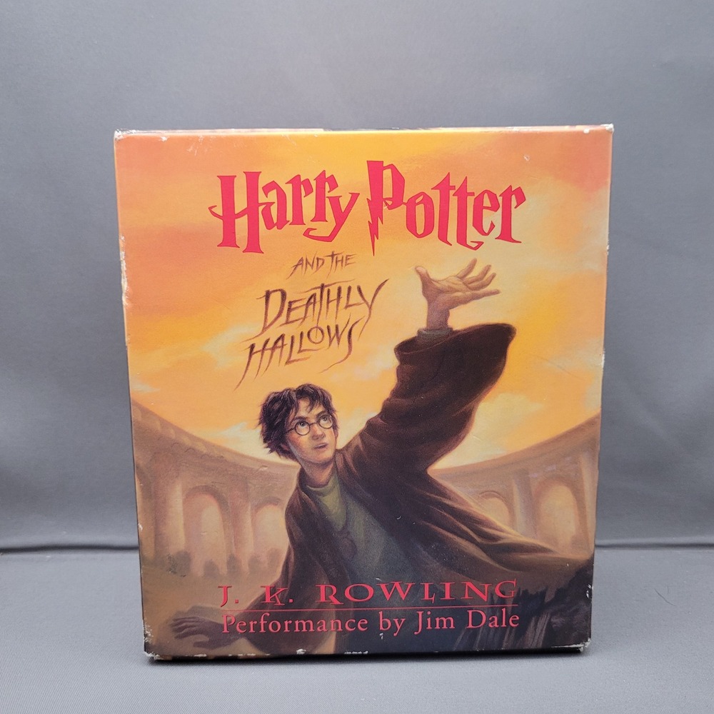 Harry Potter and the Deathly Hallows (Audiobook CD, 2007) 17-cds J.K. Rowling